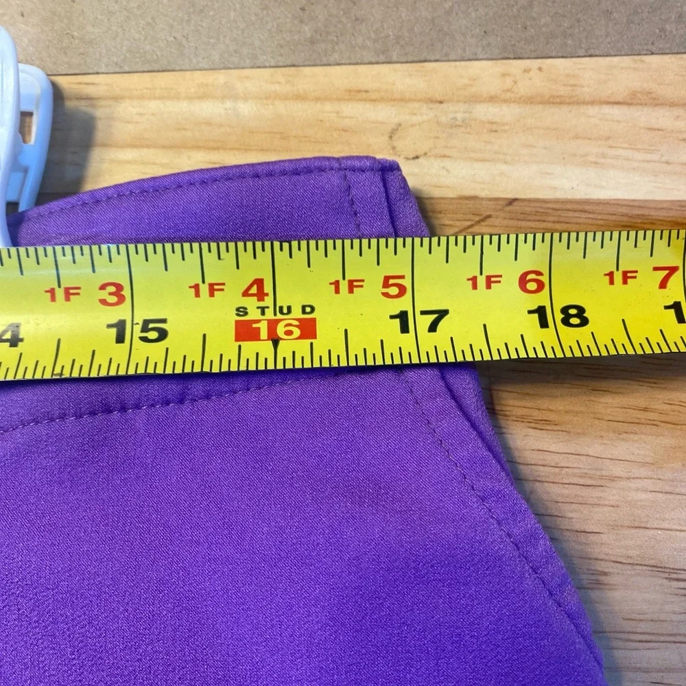 Lady Hagen Vibrant Purple Mini Skirt with shorts underneath - Picture 7 of 8